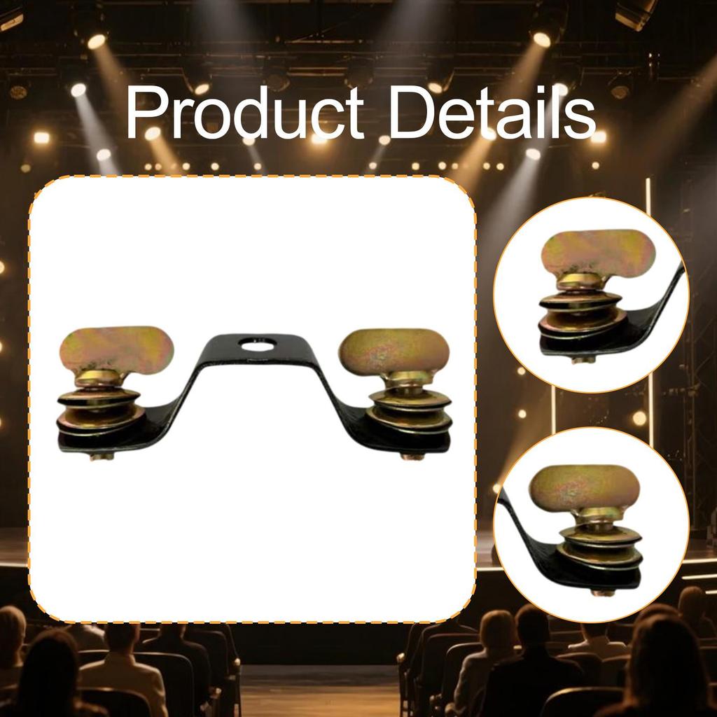 Clamp Bracket Stage Clamp, Moving Head Light Bridge Connector for Lamp Equipment, Spotlights