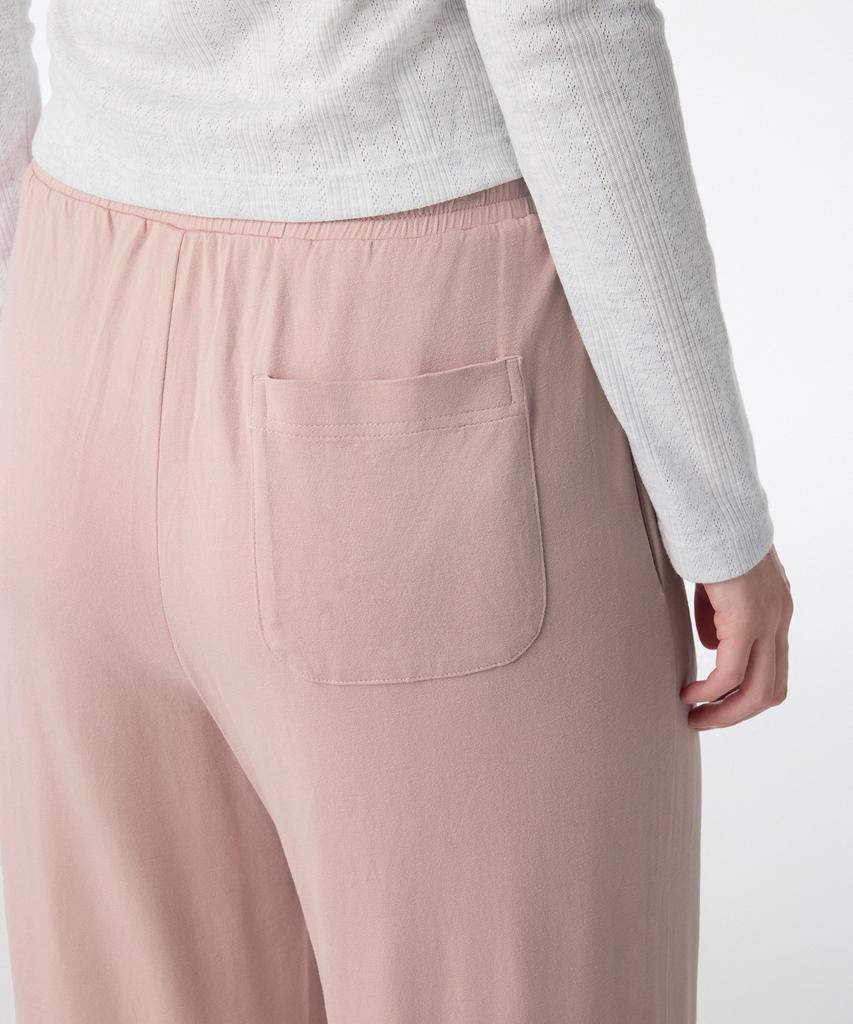 MUSINSA STANDARD WOMAN Women'S Jersey Wide Lounge Pants [Desert Pink]