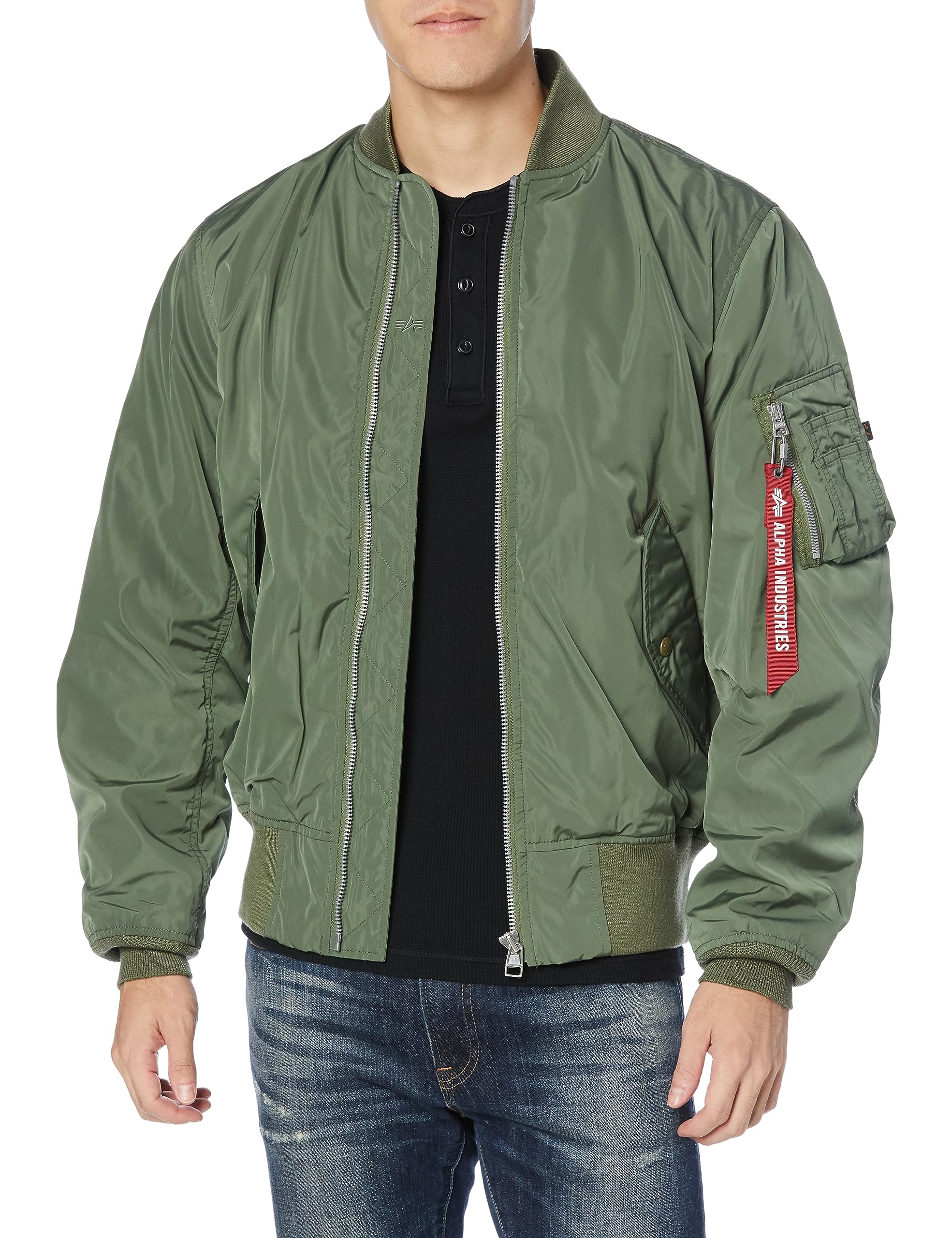 

Внешнее соединение без CORE SPEC TA1616 221 Зеленый [Alpha Industries] L-2B (MA-1 отбивание) Мужской