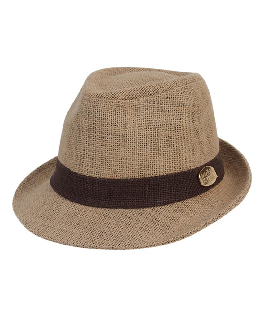 Yunibeosyeolkemiseuteuli Bu Br Line Linen Fedora Summer Fedora