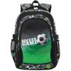 Large Capacity Cartoon Football Backpack for Primary Students - Durable, Multi-Compartment Schoolbag