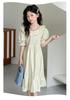 Girls' Summer Dress 2026 New Fashionable Summer Dress Doll Collar Princess Dress Junior High School Girls Fashion Dress