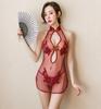 Sexy lingerie flirting transparent cheongsam uniform seduction pajamas pure lust passion tease midnight glamour suit