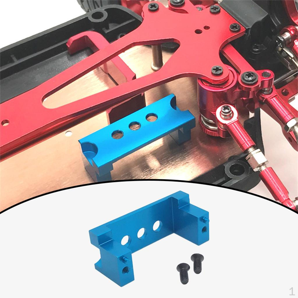 1/14 Aluminum Servo Mounting Stand Holder Bracket for 144001 1/12 124018 124019 Buggy DIY Accs