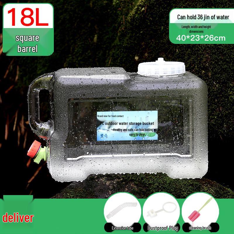 Transparent Portable Water Storage Tank