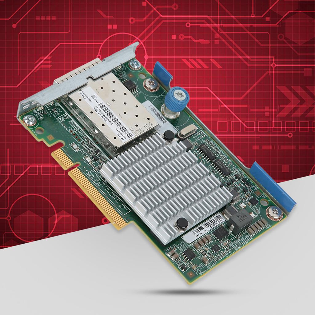 Çift Portlu Ethernet Adaptörü 10Gbps 647579-001 649869-001 Fiber Optik Ethernet Adaptörü