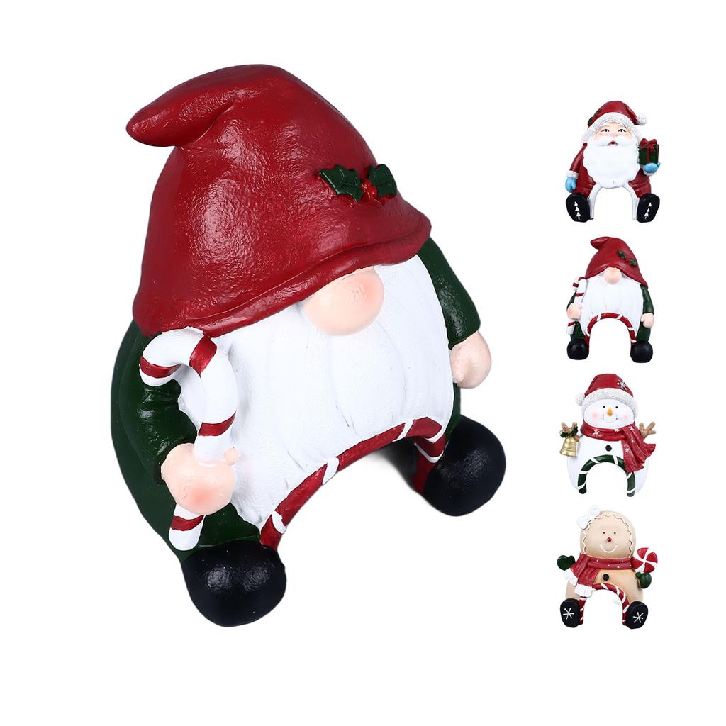 Home Christmas Aquarium Decoration Multipurpose Landscaping Resin Christmas Fish Tank Ornaments For Aquarium Office