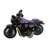 Simulated Motorcycle Pull-back Racing Alloy Car Model Clip Doll Toy Ornaments Keychain Children's Toys