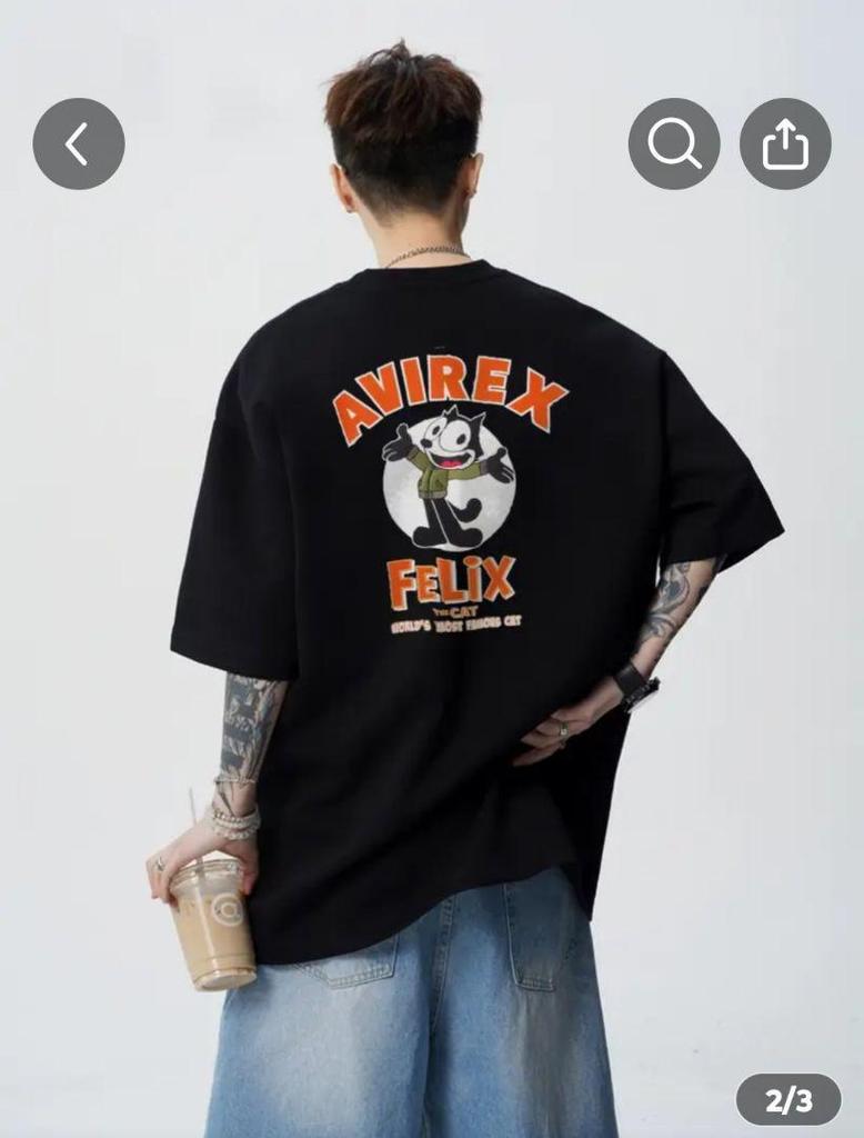 [USED] AVIREX Felix the Cat T-shirt
