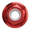 4Pcs RC Car Nuts M4 Aluminum Alloy 4mm Inner Diameter RC Car Accessory for 1 Celsius 10 Remote Control Vehicle