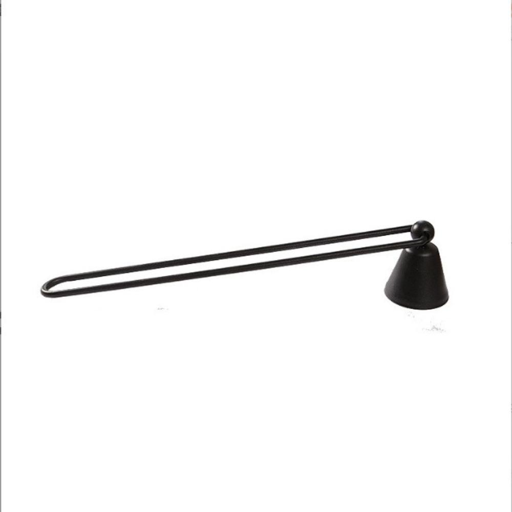 Bell Shaped Candle Snuffer Vintage Candle Wick Smotherer Candle Flame Stopper Aromatherapy Use чёрный
