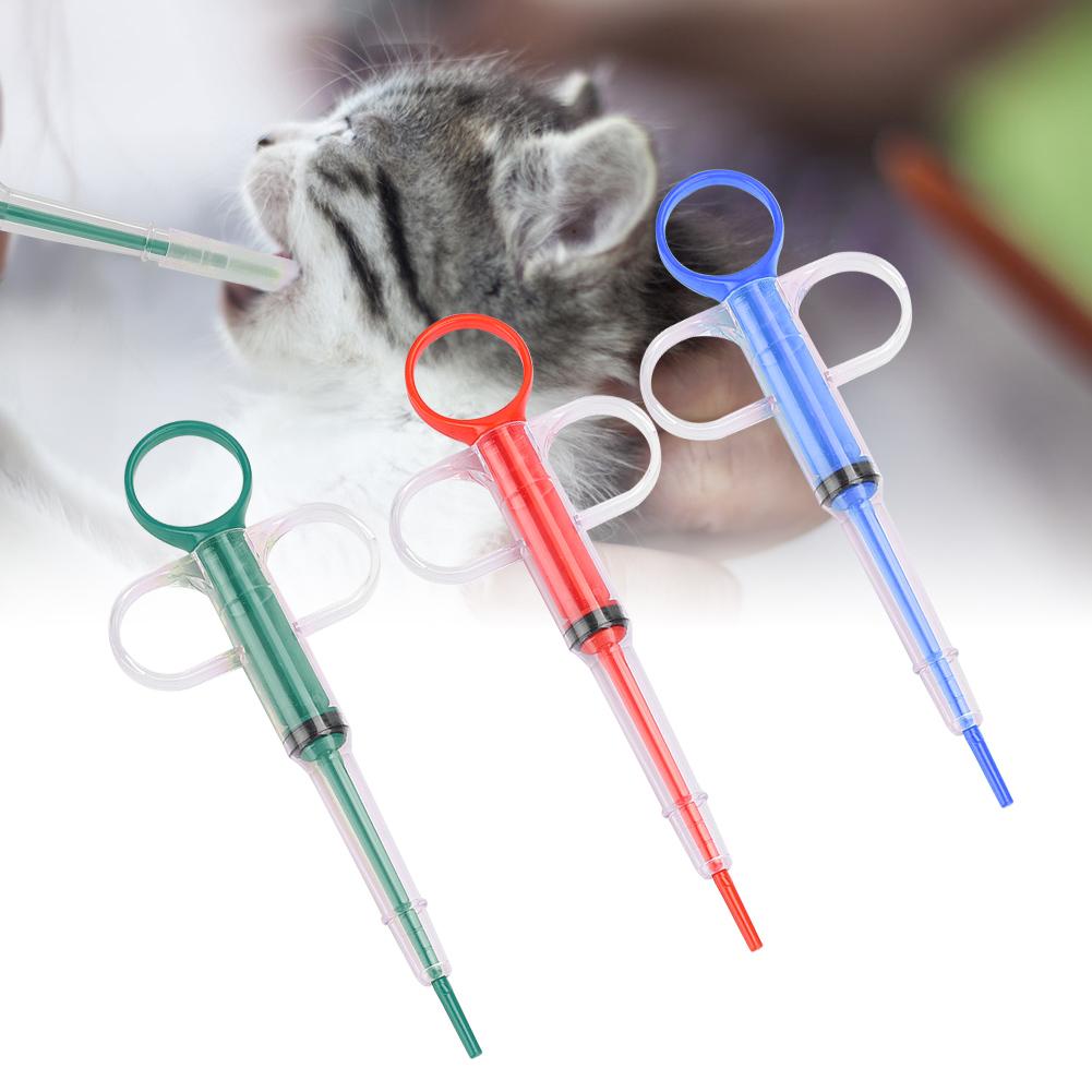 PP Sicherer Haustiermedikamenten-Spender Bequemer Griff Kapsel-Fütterwerkzeug Zubehör für Katzen und Hunde Allgemein