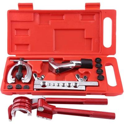 Brake Pipe Flaring Tool Bending Tool Flaring Pipe Bending Tool Pipe Bending Pliers Pipe Cutter Set for Brake Burner Extension Tube 11 Pieces