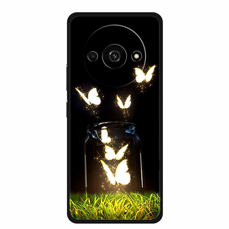 For Xiaomi Poco C61 Case Cool Animal Soft Silicone TPU Phone Case Back Cover for PocoC61 Shockproof Lovely Cat Protective Cover
