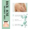 Jaysuing Back Acne Spray 120ml reduces blackheads and pimples, smooths skin, soothes back skin, gently moisturizes and cleanses.