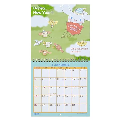Sanrio Wall Calendar M 2025 Cinnamoroll Wall Hanging 452548