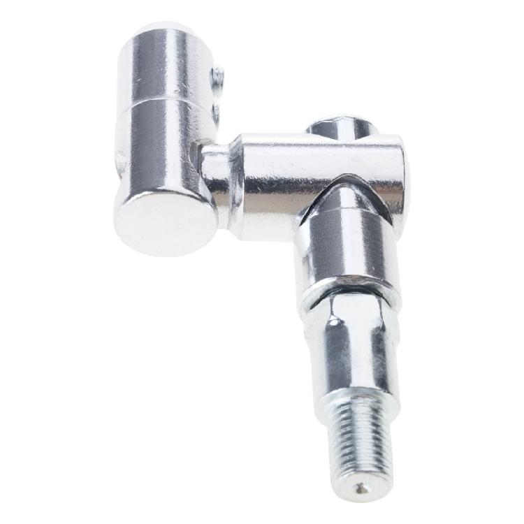 

Rearview Mirror Seat Fixed Screw Motorbike Modification Accessories 360 Degree Rotation Aluminum Folding Bracket Screw серебряный
