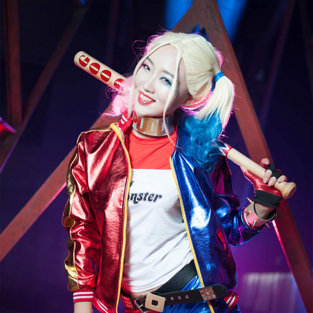 [Tumao] Harley Quinn Cosplay Joker Cosplay Costume Props Cosplay Event Disguise Costume Gift Performance Outfit Festival Costume Stage Costume Cosplay