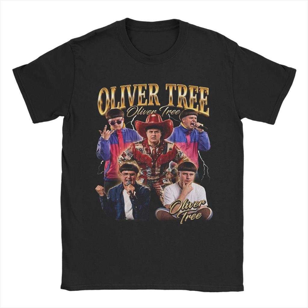 Oliver Tree Riposa in Pace 1993-2026 Magliette Commemorative per Unisex Unisex Divertenti Maglietta in Puro Cotone a Maniche Corte