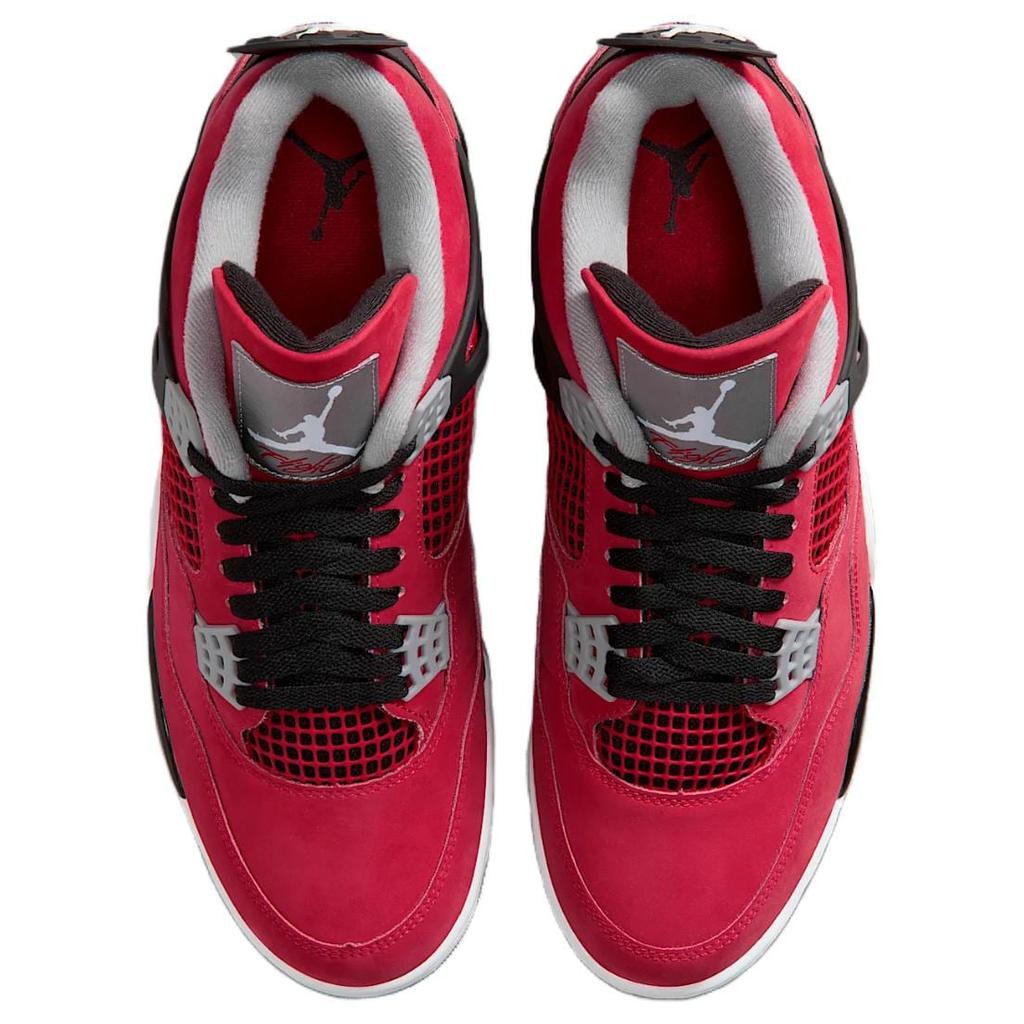Jordan Scarpe da Basket Mid top Vintage Air Jordan 4 Uomo Rosse Edizione 2026 FQ8138-600