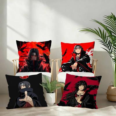 Uchiha I-ItachiS Pillow Case Sofa Decorative Home Double-sided Print Plush Square Throw Pillow Covers Cushion Decor Cover