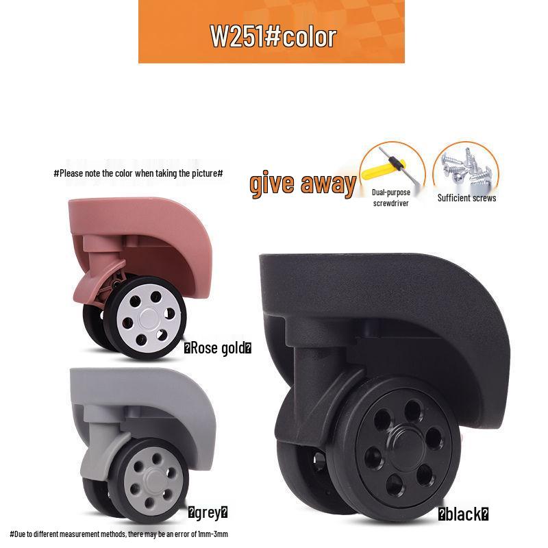 Universal Silent Roller Wheels for Suitcase Repair