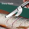 Stainless Steel Fish Scale Remover Multi-functional Manual Fish Belly Opener Descaler Descaling Removal Tools Kitchen Gadgets