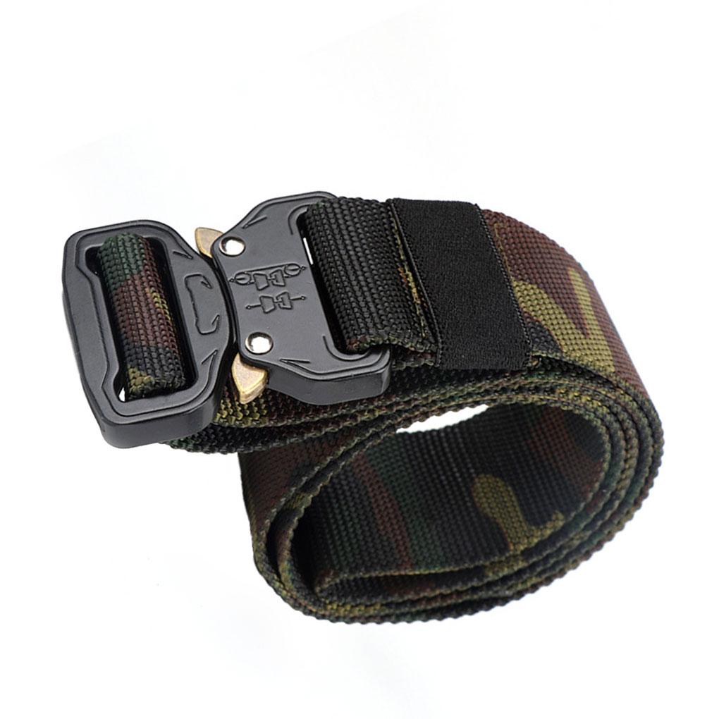2021 Newest Nylon Belt Men Tactical Belt Military SWAT Belts Knock Off Survival Waist Tactical Battle Belt