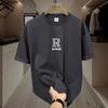100% Cotton Unisex's Summer Short-Sleeved T-Shirt, Plus-Size, Round Neck, Casual, Loose, Fashionable, Versatile T-Shirt.