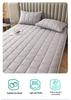 Premium Zippered Quilted Mattress Protector - Dustproof Six-Sided Fitted Sheet Cover