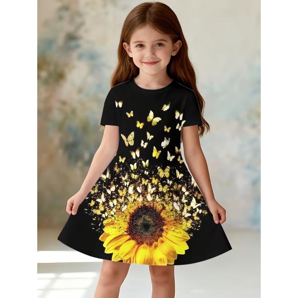 

Women s children s dress - fashionable, loose and simple design 100 cm