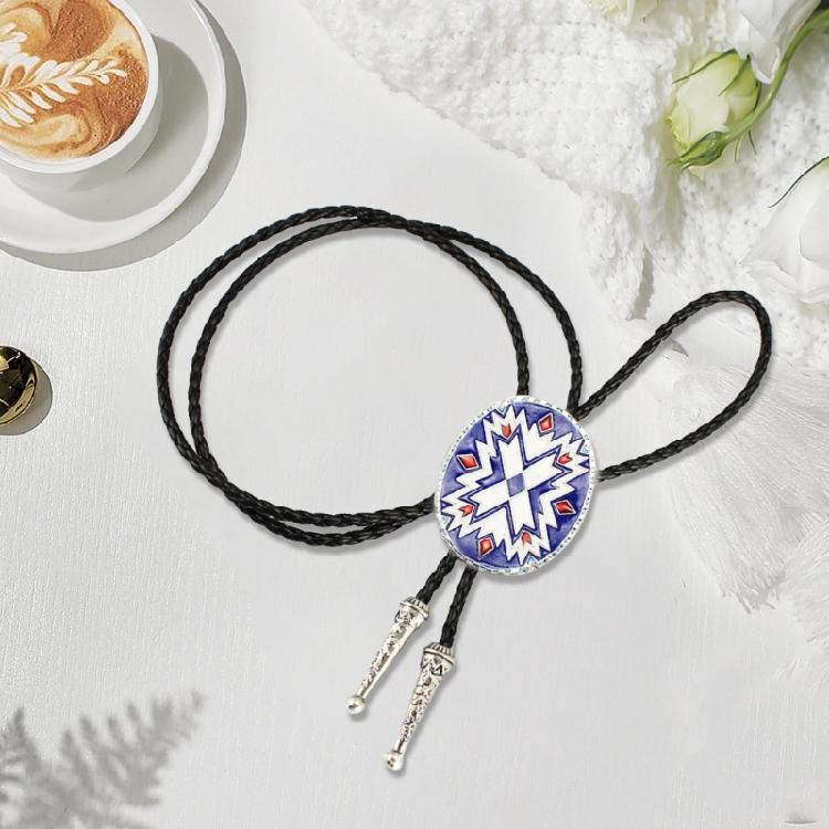 1 PcCool Bolo Tie Necktie Western Cowboy Necktie Necklace Male Costume Accessory