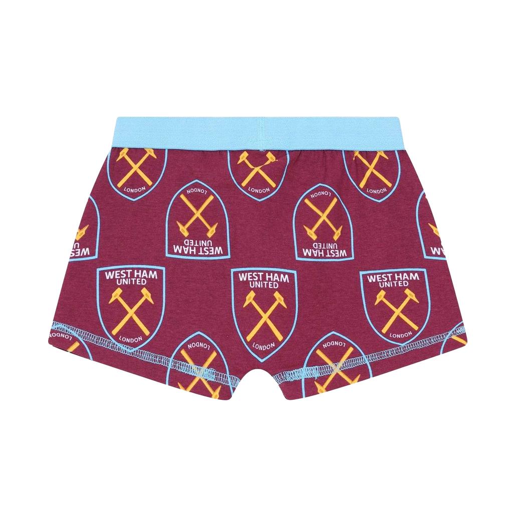 West Ham United FC Boys Crest Top & Shorts Set