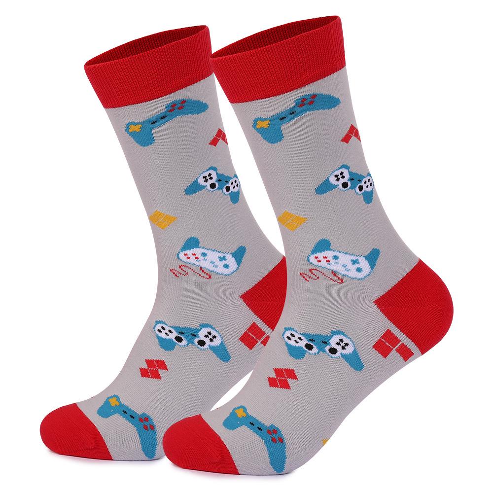 Popular GAME BOY Men's Cotton Socks - Women's Gift, Christmas Mid-Calf Design