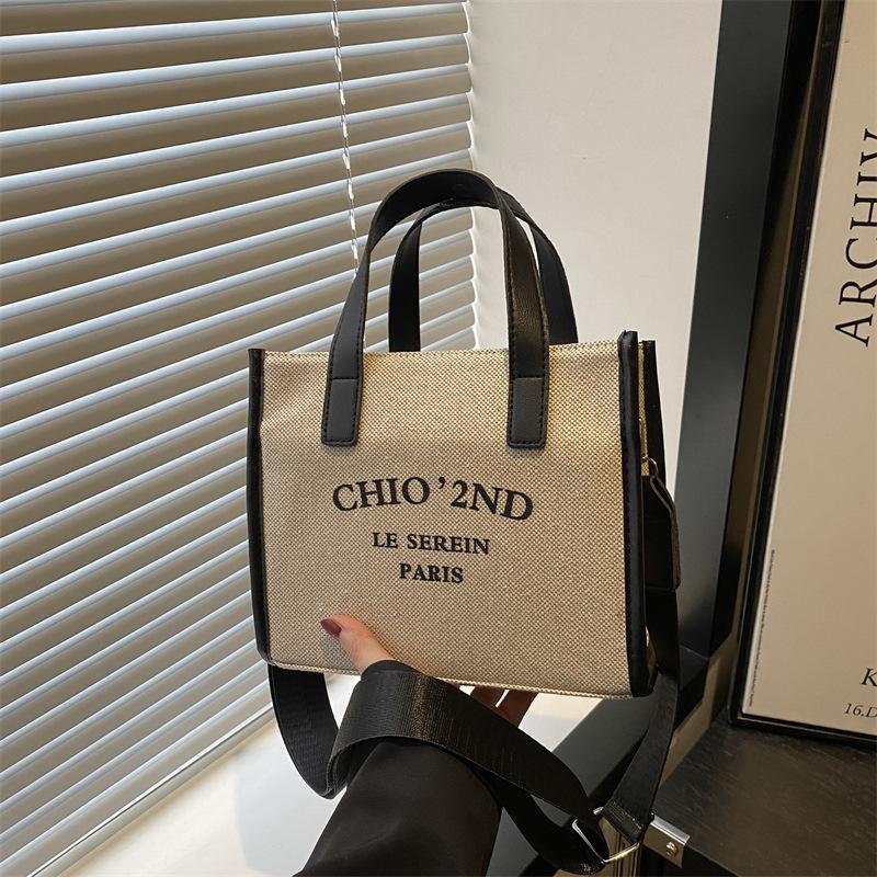

New fashion portable tote bag high design versatile casual shoulder messenger bag women s bag чорний