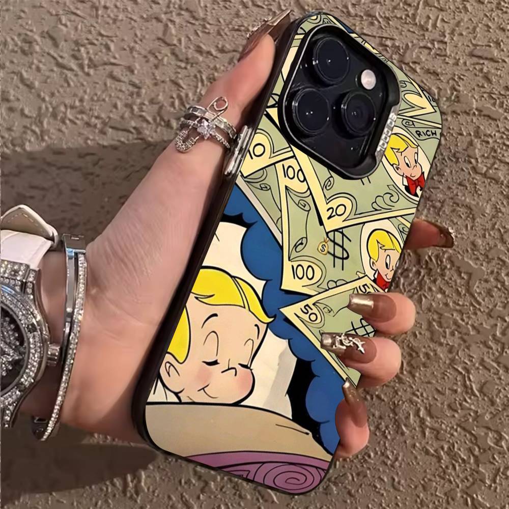 

Richie Rich Cartoon Phone Case For iPhone 17,16,15,14,13,12,11,Pro,Max,Plus Shockproof Cover iPhone14ProMax