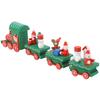 Cute Christmas   Rail Car Compartment Toy Christmas Decoration Ornament Children Gift Red