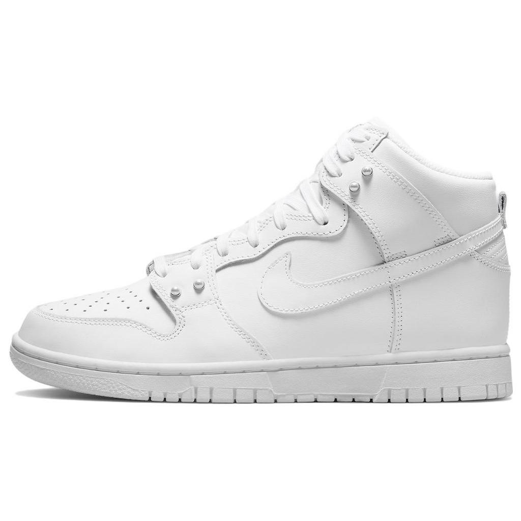 New Nike Dunk High Se Pearl White Women's DM7607-100
