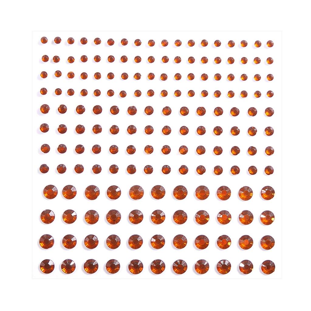 Color Acrylic Rhinestones Sticker for Eyes DIY Party Face Forehead Eyse Makeup Crystal Self-adhesive Tattoo Sticker Nail Sticker