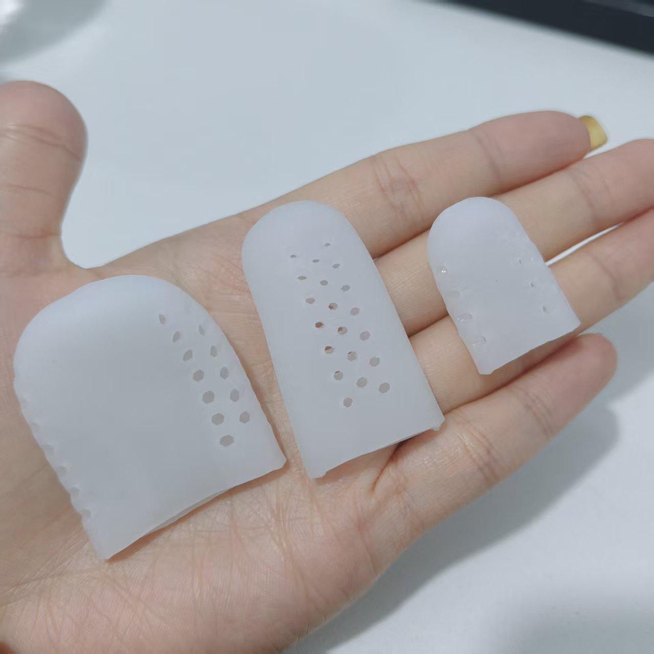 Custom SEBS Toe Sleeves: Anti-Abrasion High Heel Protector & Separator for Little Toe and Thumb Small