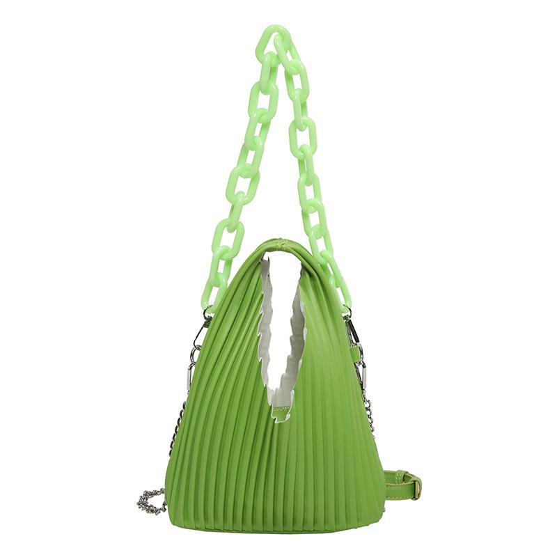 

Сумка Женская Новая Модная Сумка Через Плечо Мессенджер Цепочка зелёный