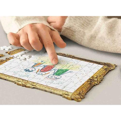 Pikkii Jigsaw Puzzle (Framed Drawing)