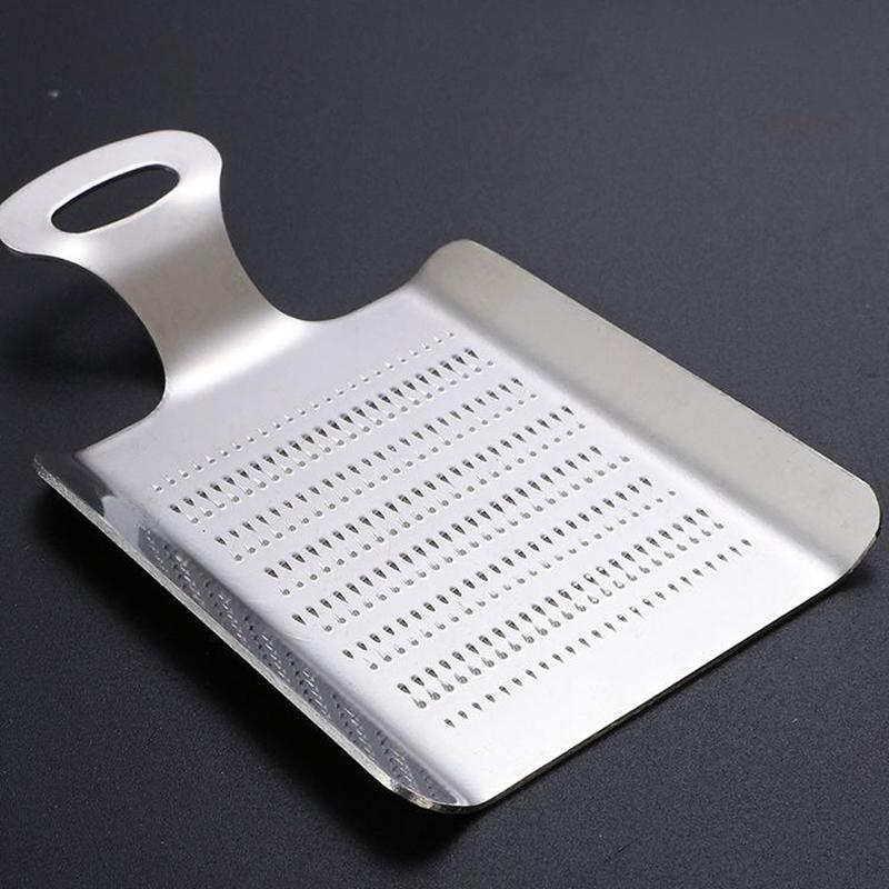 Ginger Grater Wasabi Grater Crusher Stainless Steel Garlic Grinder Kitchen Fruit Root Vegetables Ginger Grinding Tool