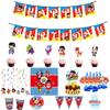 Party Ryans Dekoration Geschirr Pappteller Banner Kindergeburtstag