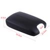 Artificial Leather Armrest Center Console Lid Cover For     2008-2012 Black