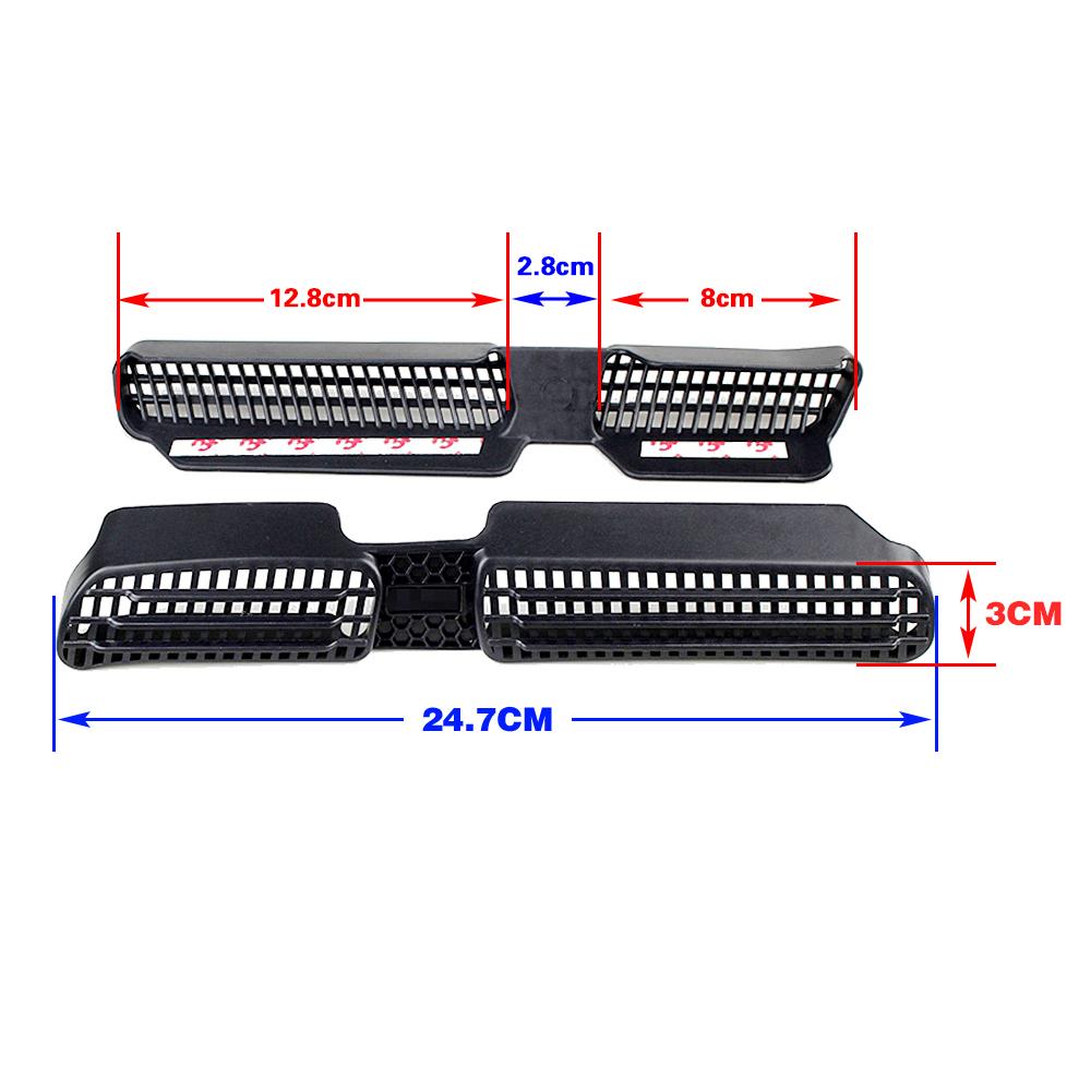 For Seat Ateca 2016-2019 Under Seat Floor AC Heat Air Conditioner Vent Outlet Grille Protective Cover Car Styling Trim