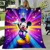 1pc Mickey Printing Blanket - Soft, All-Season Throw for Living Room, Bedroom,Personalized Gift with Adorable Cartoon Design