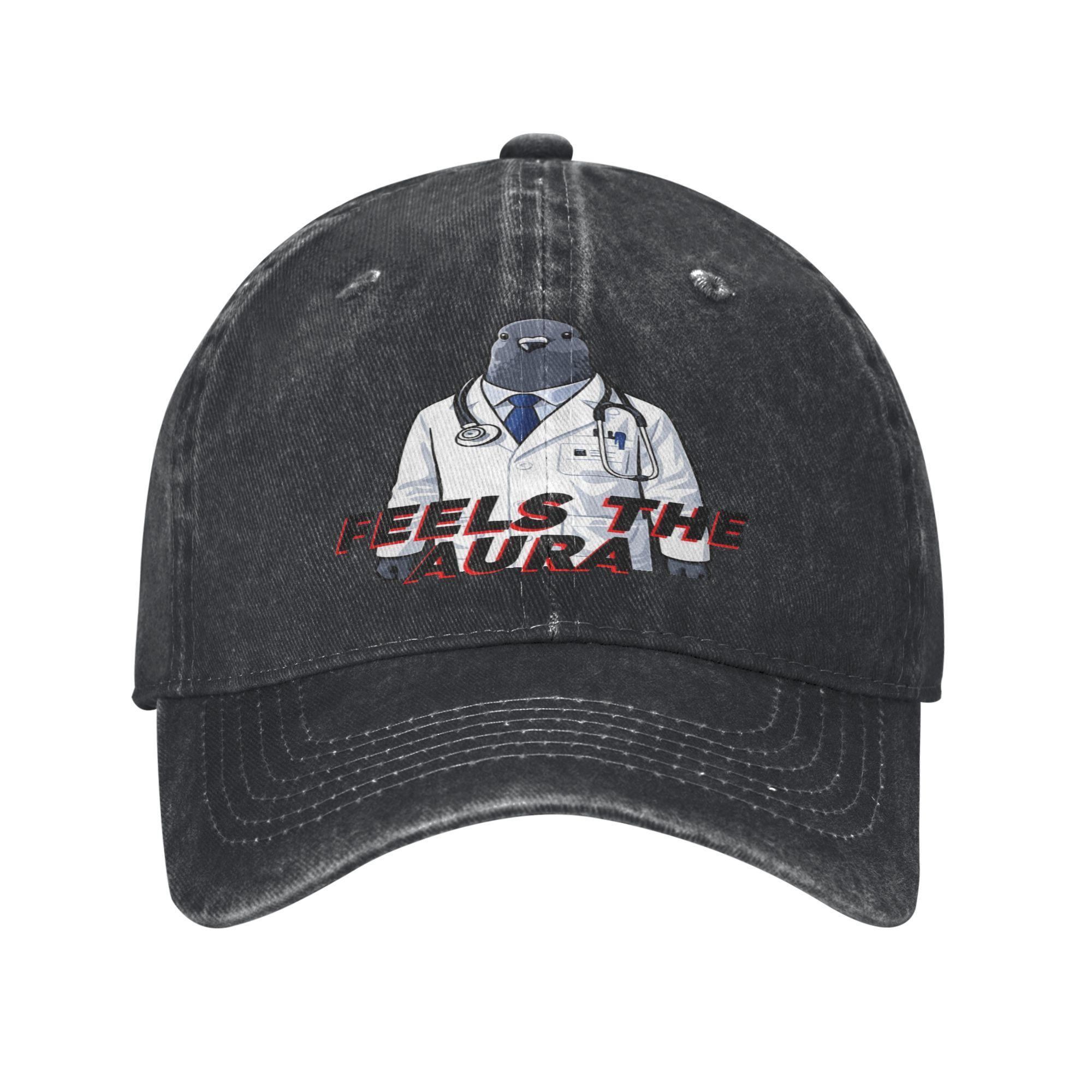 Tuff Pigeon Doctor Baseball Caps Peaked Cap Pigeon Meme Sun Shade Hats for Unisex One Size