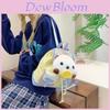 Cute Cartoon Dog Backpack With Plush Material For Girls And Students