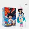Toys Model 1-6pcs Dragon Ball Z Figures with Box Goku Chi-Chi Bulma Krillin PVC Anime ornament Collectible for Anime Fans Gift